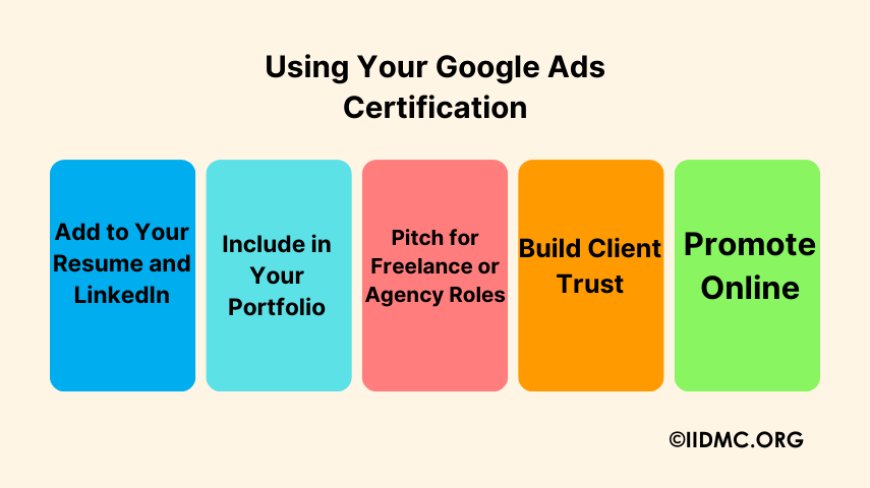 Using Your Google Ads Certification