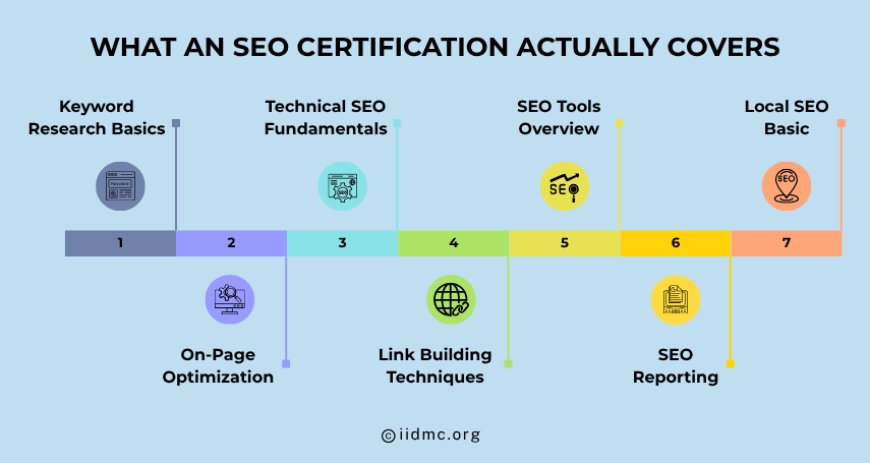 What an SEO Certification Actually Covers